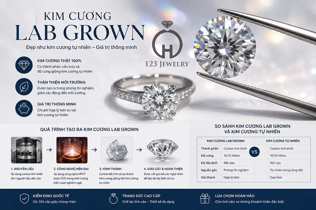 kim cương labgrown là gì