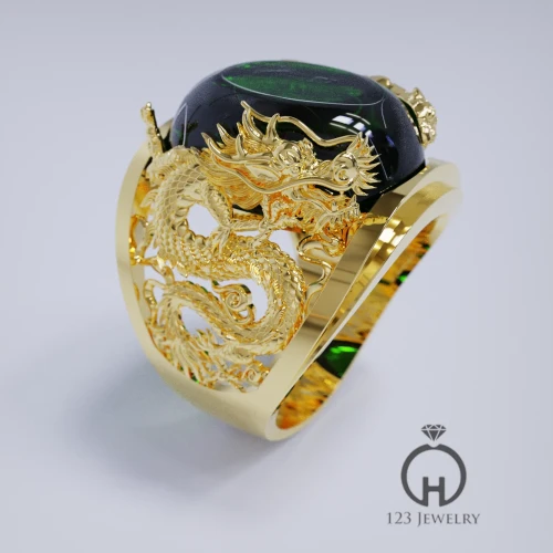 Nhẫn nam Ngoạ hổ tàng long MR0020