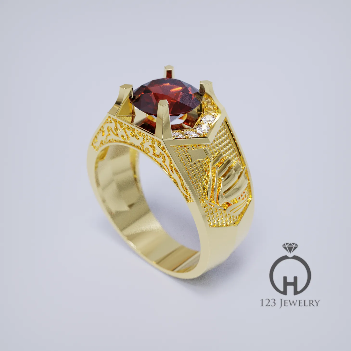 Nhẫn nam Thuận buồm xuôi gió MR0019