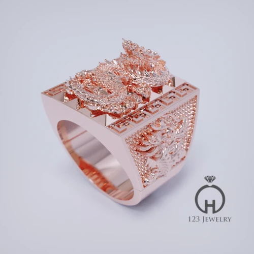Nhẫn nam hình Rồng MR0026