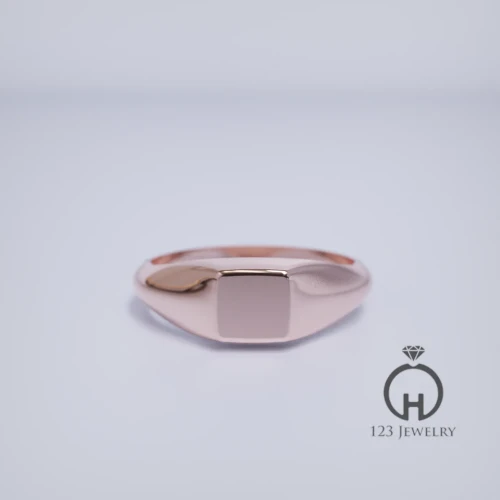 Nhẫn nam signet ngón út MR0030