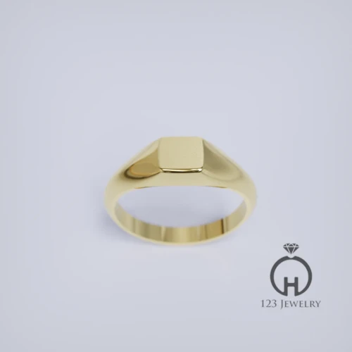 Nhẫn nam signet ngón út MR0030