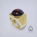 Nhẫn nam chữ LỘC MR0060